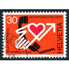 The proffered hand  - Switzerland 1975 - 30 Rappen