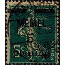 The Seederess, overprint Memel - Germany / Old German States / Memel Territory 1920 - 5