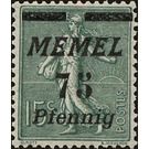 The Seederess, overprint Memel - Germany / Old German States / Memel Territory 1922 - 75