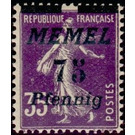 The Seederess, overprint Memel - Germany / Old German States / Memel Territory 1922 - 75