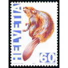 Threatened animals  - Switzerland 1995 - 60 Rappen