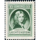 throne  - Liechtenstein 1929 - 10 Rappen