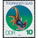 Thuringian glass  - Germany / German Democratic Republic 1983 - 10 Pfennig