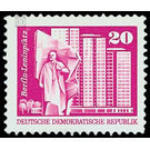 Time stamp series  - Germany / German Democratic Republic 1973 - 20 Pfennig