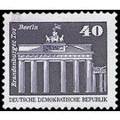 Time stamp series  - Germany / German Democratic Republic 1980 - 40 Pfennig