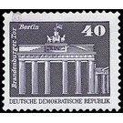 Time stamp series  - Germany / German Democratic Republic 1980 - 40 Pfennig