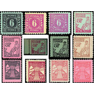 Time stamp series  - Germany / Sovj. occupation zones / Mecklenburg-Vorpommern 1946 Set