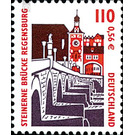 Time stamp series Tourist Attractions  - Germany / Federal Republic of Germany 2000 - 110 Pfennig