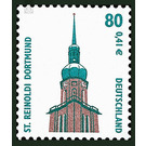 Time stamp series Tourist Attractions  - Germany / Federal Republic of Germany 2001 - 80 Pfennig