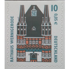 Time stamp series Tourist Attractions - self-Adhesive  - Germany / Federal Republic of Germany 2001 - 10 Pfennig