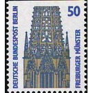 Tower of the Freiburg cathedral - Germany / Berlin 1989 - 50