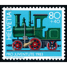 Toy locomotive  - Switzerland 1983 - 80 Rappen