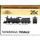 TR Class B 4-4-0 1884 Australia - Polynesia / Tuvalu, Nanumaga 1984