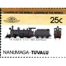 TR Class B 4-4-0 1884 Australia - Polynesia / Tuvalu, Nanumaga 1984