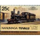 TR Class B 4-4-0 1884 Australia - Polynesia / Tuvalu, Nanumaga 1984