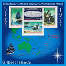 Track of the Resolution - Micronesia / Gilbert Islands 1977