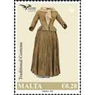 Traditional Woman's Dress - Malta 2019 - 0.28