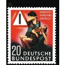 Traffic Accident Prevention  - Germany / Federal Republic of Germany 1953 - 20 Pfennig