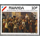 Triumph of Marat by Boilly - East Africa / Rwanda 1990 - 10