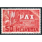 Truce - PAX  - Switzerland 1945 - 50 Rappen