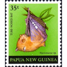 Tube-nosed Fruit Bat (Nyctimene albiventer) - Melanesia / Papua and New Guinea / Papua New Guinea 1980 - 35