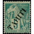 Type Alphée Dubois - Polynesia / Tahiti 1893 - 5