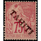 Type Alphée Dubois - Polynesia / Tahiti 1893 - 75