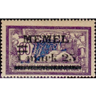 Type Merson - Germany / Old German States / Memel Territory 1920 - 1.25