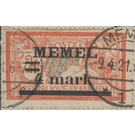 Type Merson - Germany / Old German States / Memel Territory 1920 - 4