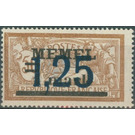 Type Merson - Germany / Old German States / Memel Territory 1922 - 1.25