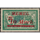 Type Merson - Germany / Old German States / Memel Territory 1922 - 10