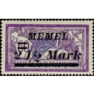 Type Merson - Germany / Old German States / Memel Territory 1922