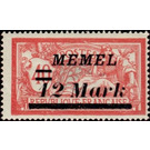 Type Merson - Germany / Old German States / Memel Territory 1922 - 12