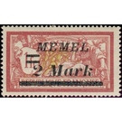 Type Merson - Germany / Old German States / Memel Territory 1922 - 2