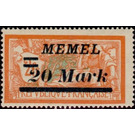 Type Merson - Germany / Old German States / Memel Territory 1922 - 20