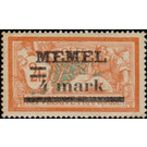 Type Merson - Germany / Old German States / Memel Territory 1922 - 4