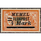 Type Merson - Germany / Old German States / Memel Territory 1922 - 4