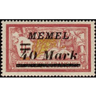 Type Merson - Germany / Old German States / Memel Territory 1922 - 40