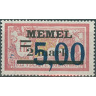 Type Merson - Germany / Old German States / Memel Territory 1922 - 5