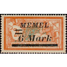 Type Merson - Germany / Old German States / Memel Territory 1922 - 6