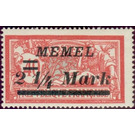 Type Merson - Germany / Old German States / Memel Territory 1922