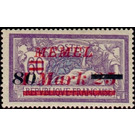 Type Merson - Germany / Old German States / Memel Territory 1922 - 80