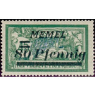 Type Merson - Germany / Old German States / Memel Territory 1922 - 80