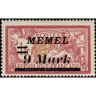 Type Merson - Germany / Old German States / Memel Territory 1922 - 9