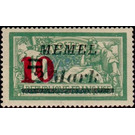 Type Merson - Germany / Old German States / Memel Territory 1923 - 10
