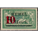 Type Merson - Germany / Old German States / Memel Territory 1923 - 10