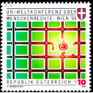 UN Conference on Human Rights  - Austria / II. Republic of Austria 1993 Set
