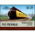 Union Pacific Railroad M-10000 Streamliner 3-Car Set 1934 U… - Polynesia / Tuvalu, Nui 1987