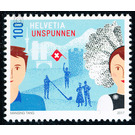 Unspunnenfest  - Switzerland 2017 - 100 Rappen