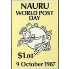 UPU Logo - Micronesia / Nauru 1987 - 1